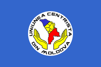[flag of Uniunuea Centrista din Moldova]